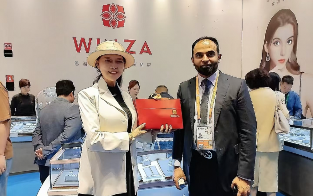 巴基斯坦珠寶品牌WINZA彣莎連續五屆亮相進博會,中國市場發展前景廣闊