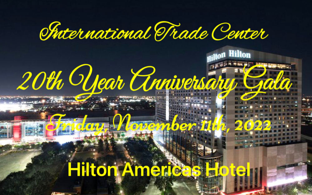 国际贸易中心11月11日希尔顿美洲酒店举行成立20周年盛大庆典 赵小兰部长出席