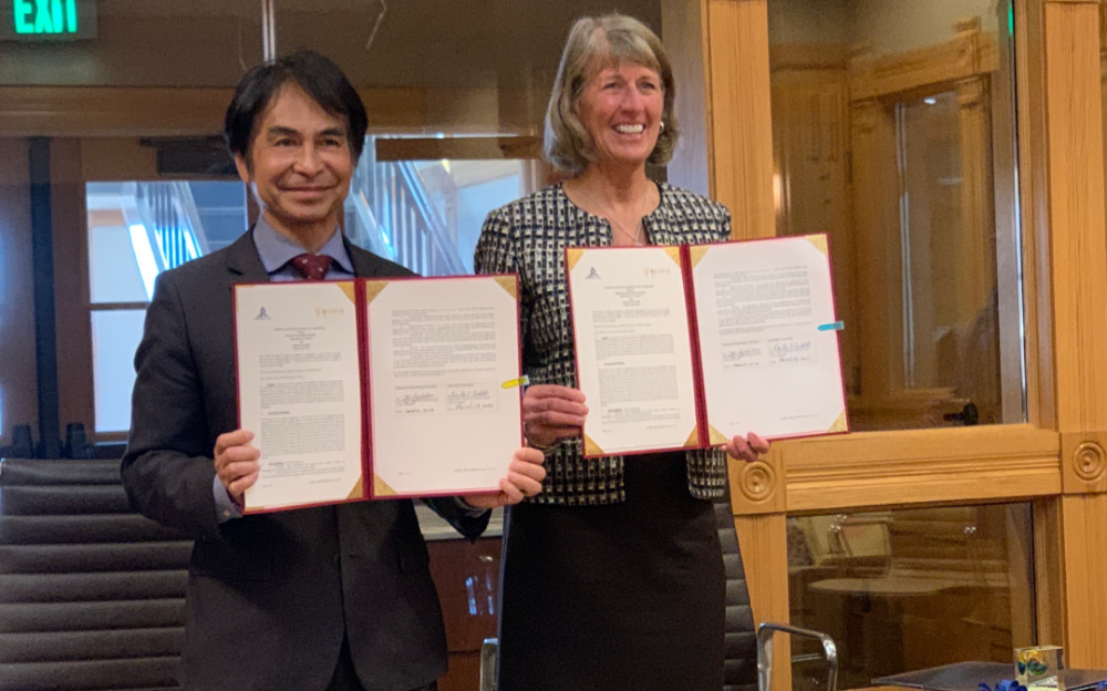 台湾国立中兴大学与美国犹他州立大学USU合作更上一层楼