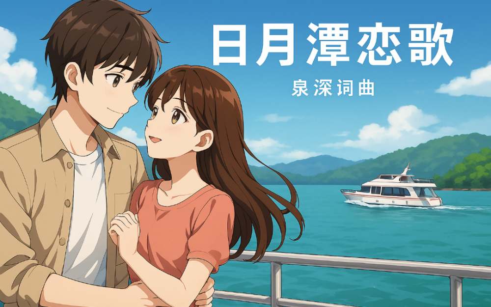 《日月潭戀歌》創作靈感：見證情侶的浪漫旅程，以音樂訴說湖畔深情