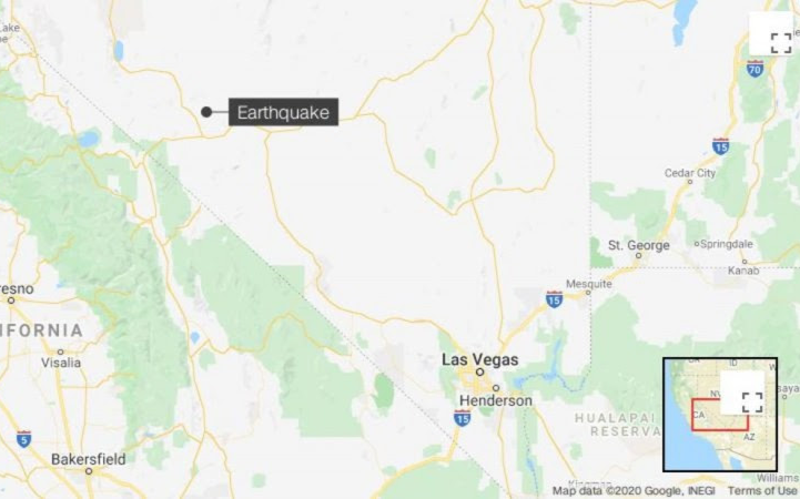 美国内华达州发生6.5级地震,大地摇摇欲坠