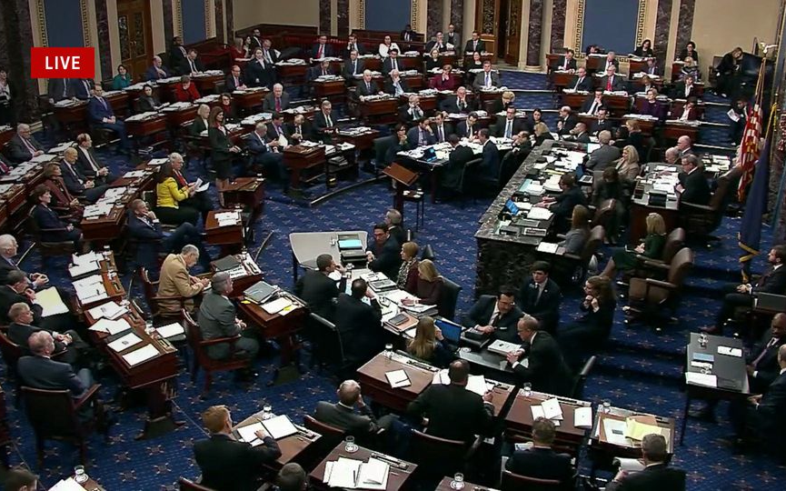 總統彈劾審判定案 參議院宣布特朗普無罪 佩洛西再遭打臉