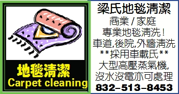 梁氏地毯清潔