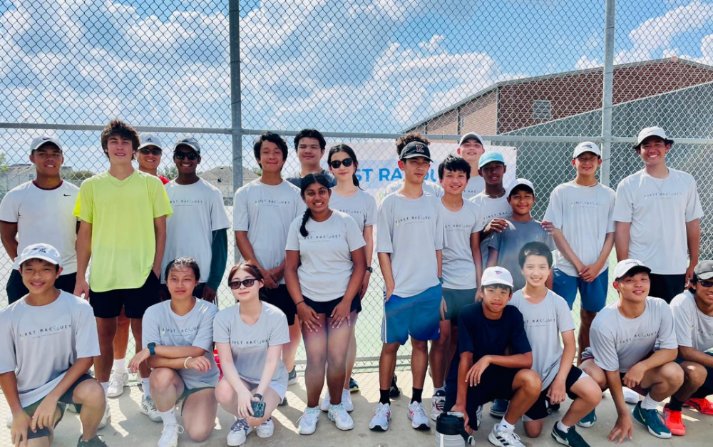 梦回首拍:青少年的网球慈善之旅! First Racquet: A Youth-led Nonprofit Making Waves Locally and Globally !