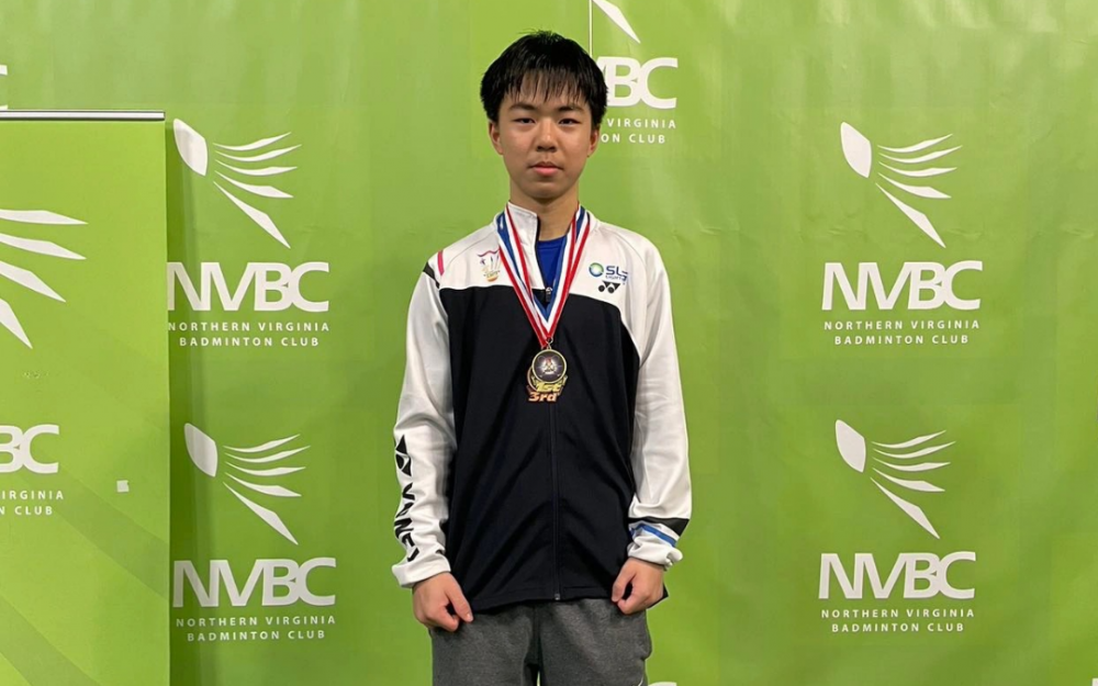 糖城14岁初中生Mark Wu吴文虎勇夺全美青少年羽毛球公开赛全国冠军