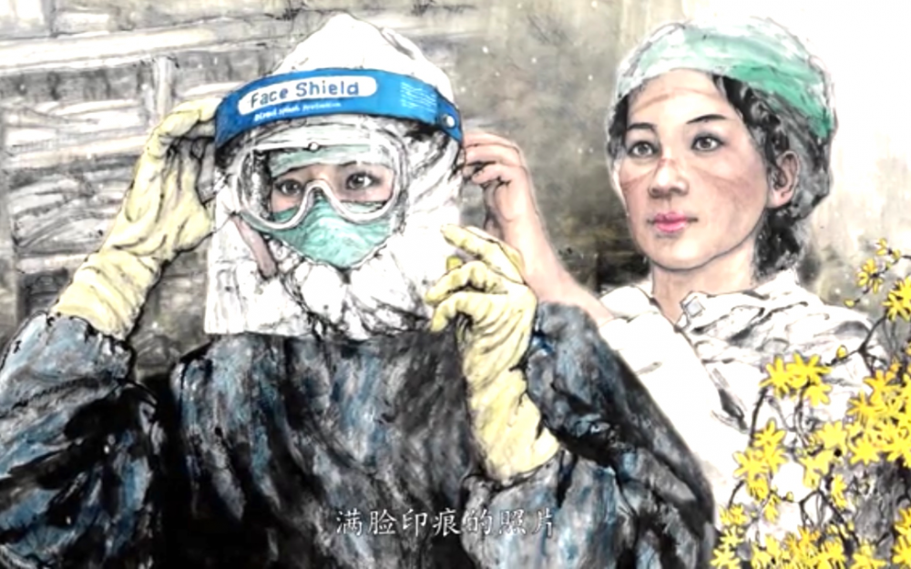 “抗击疫情 奉献爱心” 全球华人艺术家献艺美南国际电视台