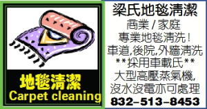 梁氏地毯清潔